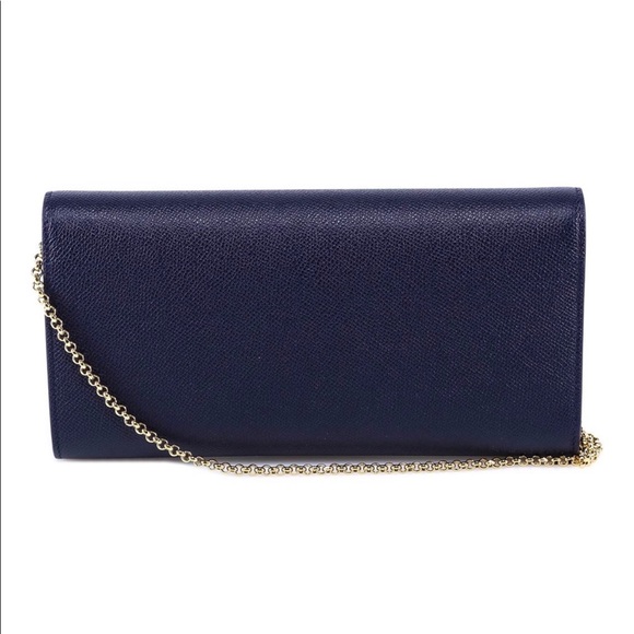 SALVATORE FERRAGAMO gancio chain strap clutch - Picture 5 of 7